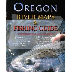 OUT OF STOCK Oregon River Map & Fishing Guide