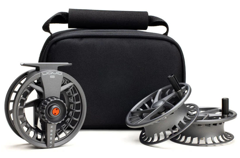 LAMSON LIQUID S 3-PACK FLY FISHING REEL &amp; SPOOLS
